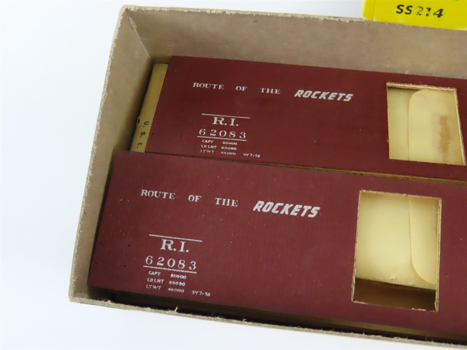 HO Scale Silver Streak Kit SS214 RI Rock Island Rocket Freight Box Car #62083