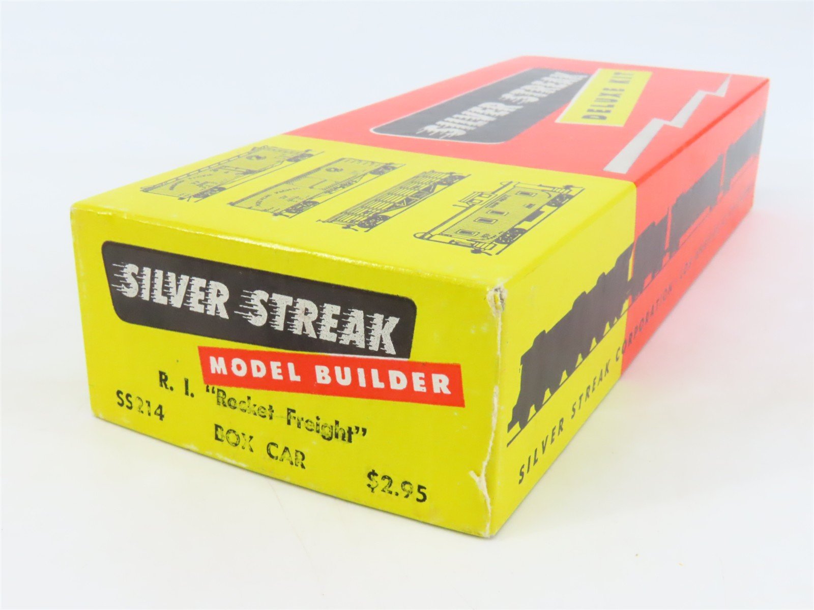 HO Scale Silver Streak Kit SS214 RI Rock Island Rocket Freight Box Car #62083