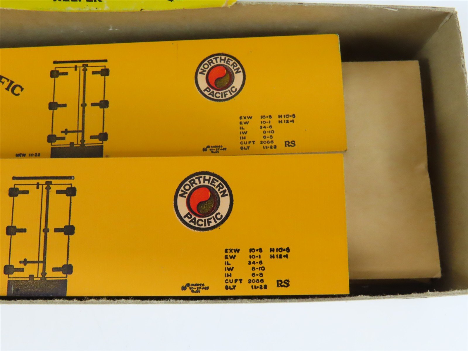 HO Scale Silver Streak Kit SS403 NP Northern Pacific Railway Reefer #92663