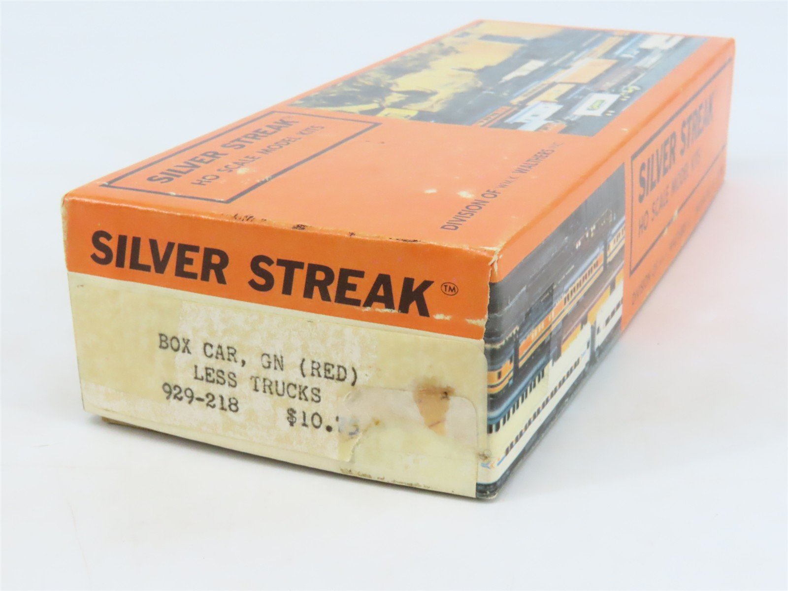 HO Scale Silver Streak Kit 929-218 GN Great Northern Railway Box Car #52069