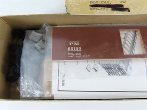 HO Scale Silver Streak Kit 929-222 PM Pere Marquette Railroad Box Car #85100