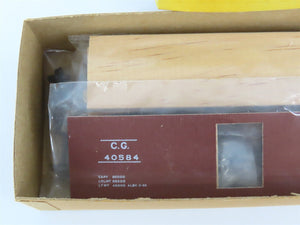 HO Scale Silver Streak Kit CG Central of Georgia Railroad Box Car #40584