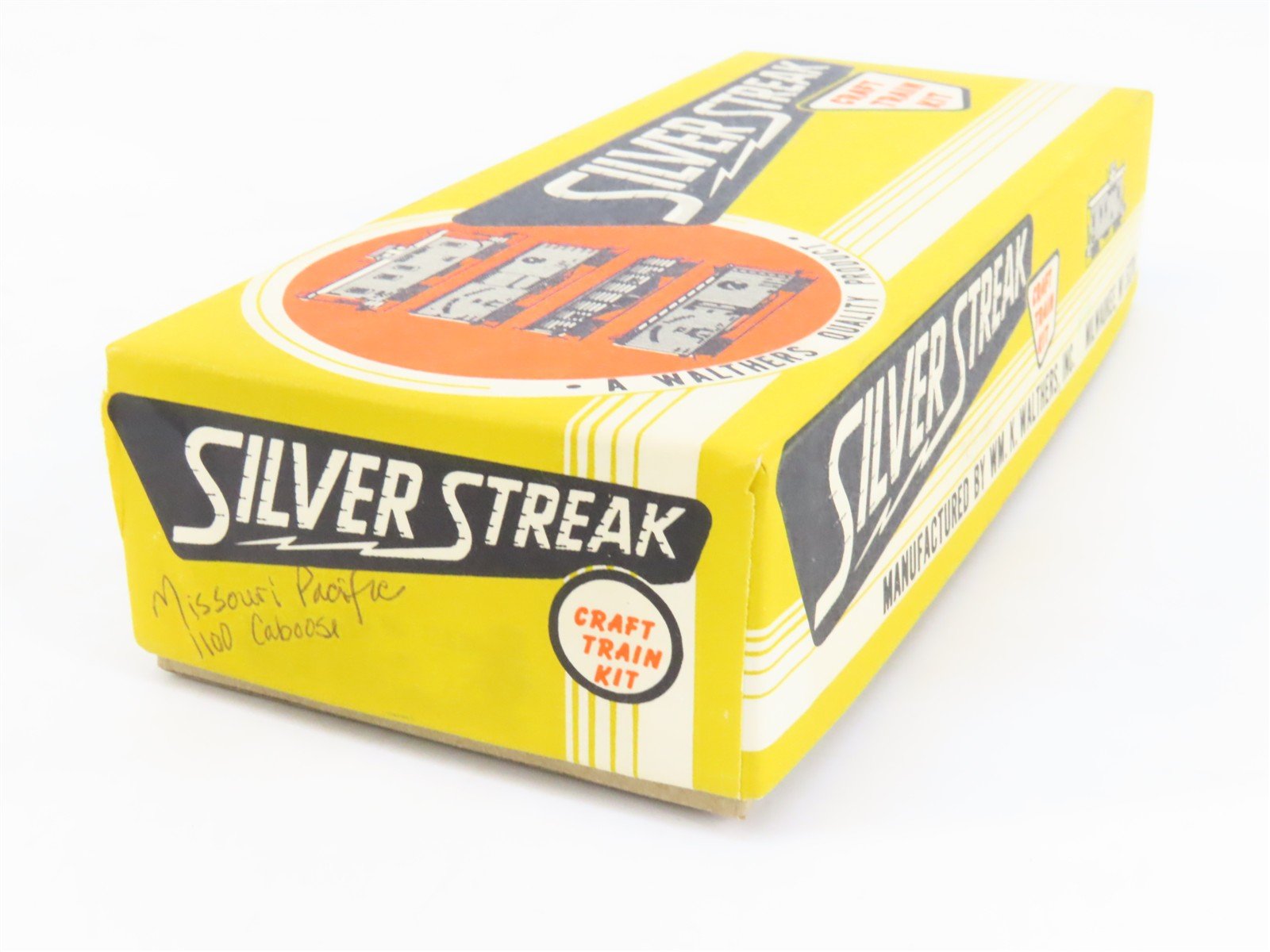 HO Scale Silver Streak Kit MP Missouri Pacific Railroad Caboose #1100