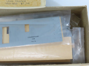 HO Scale Silver Streak Kit 929-802 MW Maintenance of Way Commissary Car #893