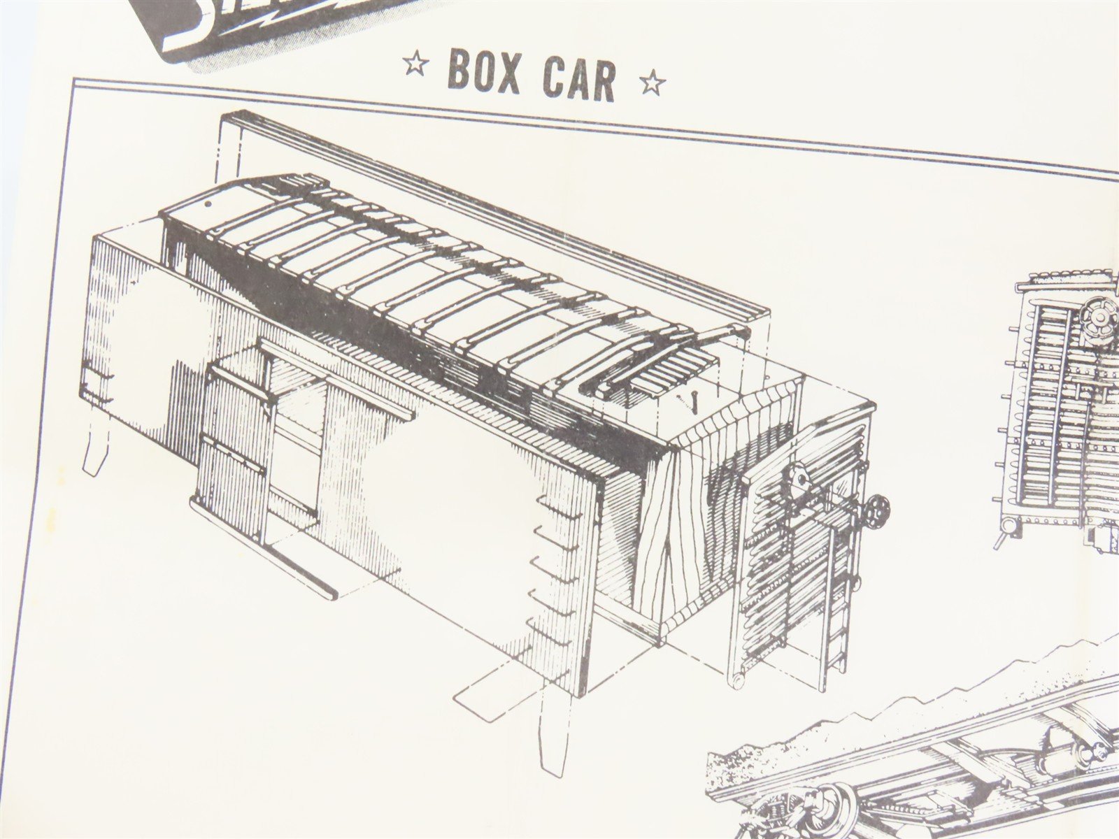 HO Silver Streak Kit S212-395 MINX Minnesota Mining & Manufacturing Box Car 1043
