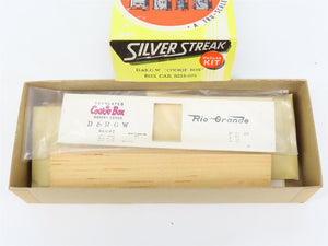 HO Scale Silver Streak Kit S215-395 D&RGW Rio Grande Cookie Box Car #60007