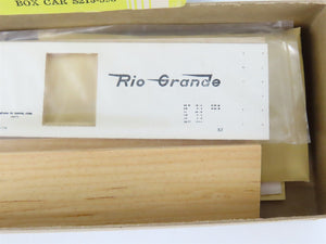 HO Scale Silver Streak Kit S215-395 D&RGW Rio Grande Cookie Box Car #60007