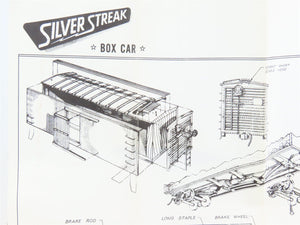 HO Scale Silver Streak Kit S215-395 D&RGW Rio Grande Cookie Box Car #60007