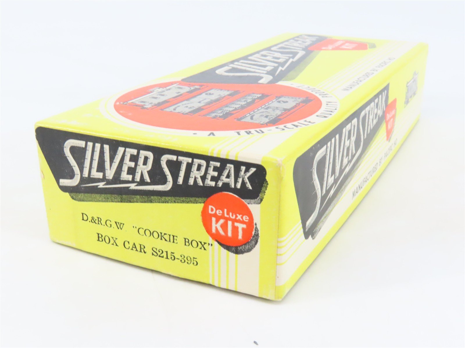 HO Scale Silver Streak Kit S215-395 D&RGW Rio Grande Cookie Box Car #60007