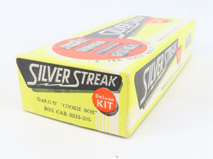 HO Scale Silver Streak Kit S215-395 D&RGW Rio Grande Cookie Box Car #60007