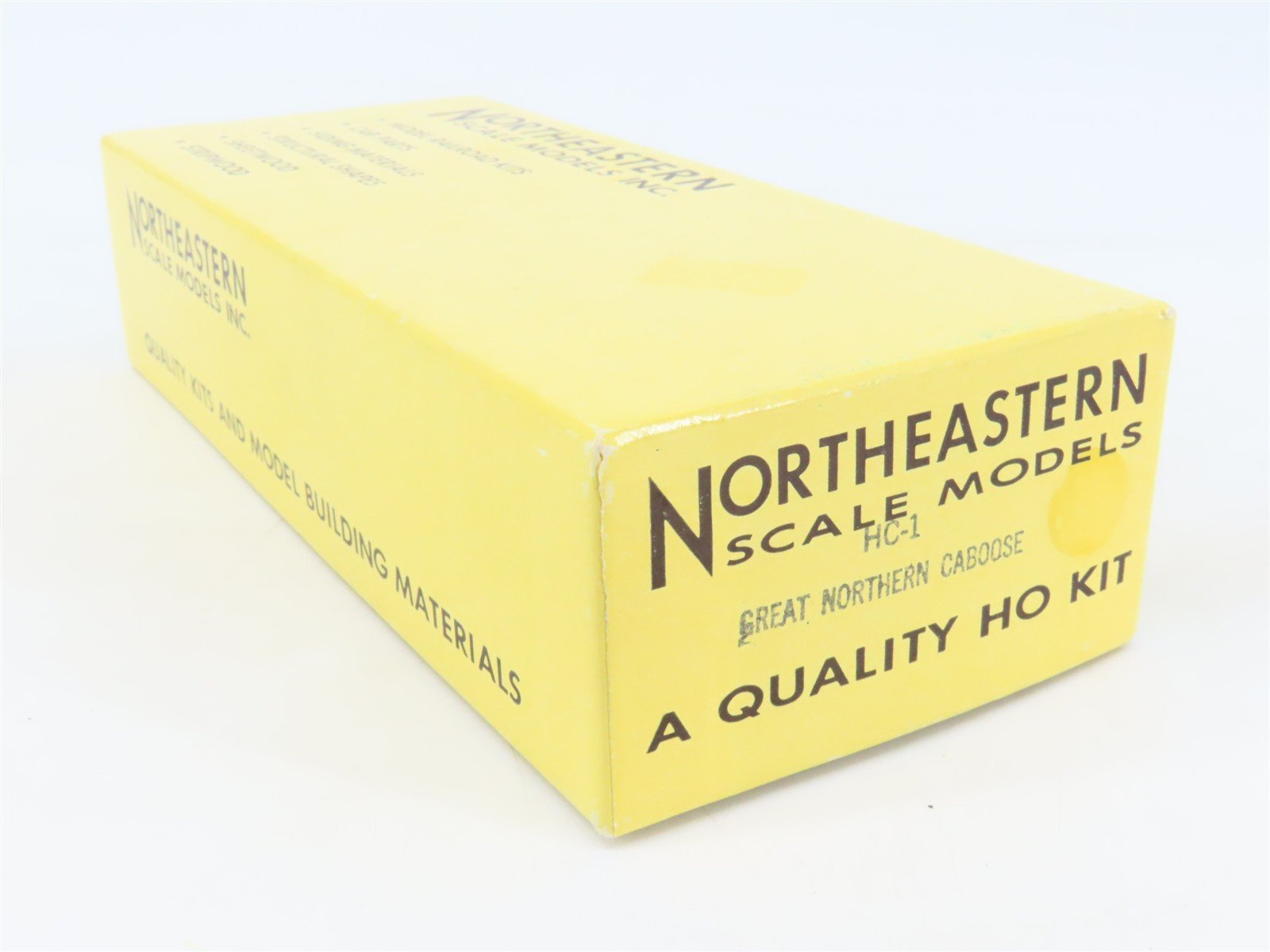 HO Northeastern Scale Models Kit HC-1 GN Great Northern Railway Caboose