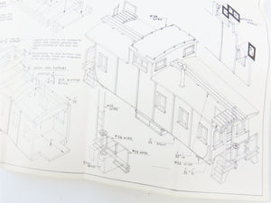 HO Northeastern Scale Models Kit HC-1 GN Great Northern Railway Caboose