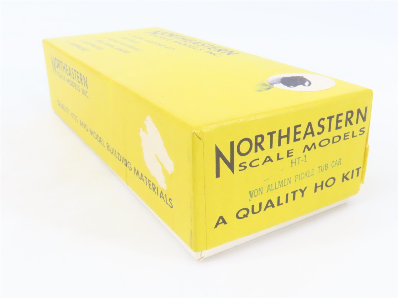 HO Northeastern Scale Models Kit HT-1 GATX Von Allmen Pickle Tub Car #1254