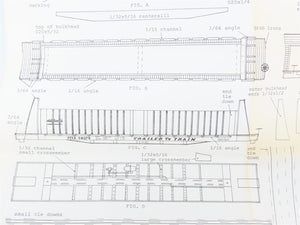 HO Scale Quality Craft Models Kit F-1 MFVX NYC New York Central 87' Flexi-Van