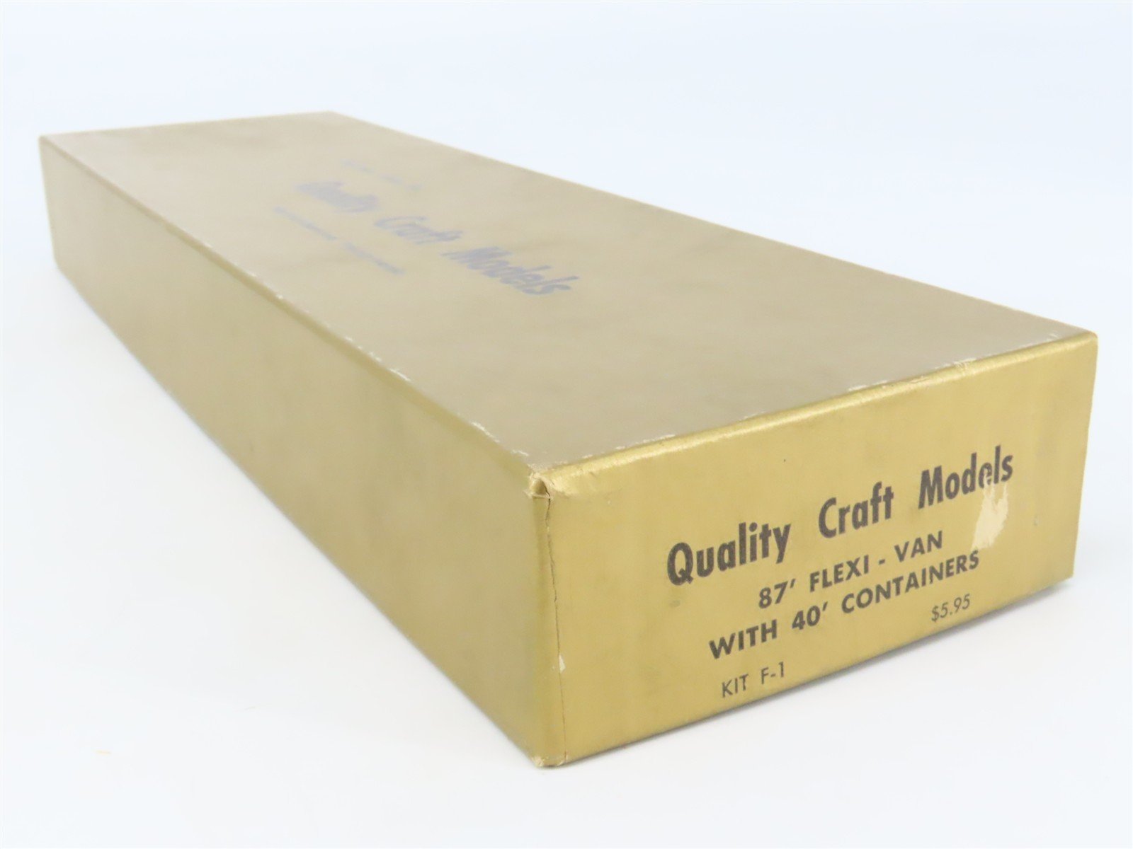 HO Scale Quality Craft Models Kit F-1 MFVX NYC New York Central 87' Flexi-Van