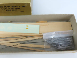 HO Scale Quality Craft Models Kit 319 ETTX ATSF Santa Fe Tri-Level Auto Rack