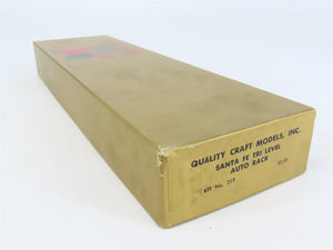 HO Scale Quality Craft Models Kit 319 ETTX ATSF Santa Fe Tri-Level Auto Rack