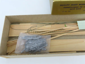 HO Scale Quality Craft Models Kit 320 ETTX PRR Pennsylvania Tri-Level Auto Rack