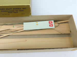 HO Scale Quality Craft Models Kit 320 ETTX PRR Pennsylvania Tri-Level Auto Rack