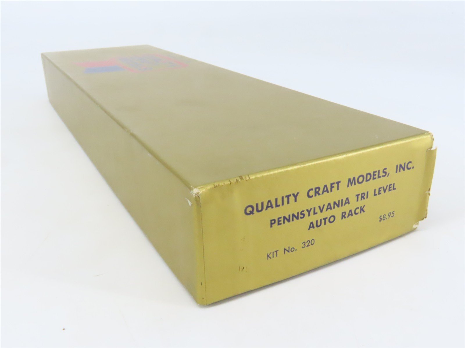 HO Scale Quality Craft Models Kit 320 ETTX PRR Pennsylvania Tri-Level Auto Rack