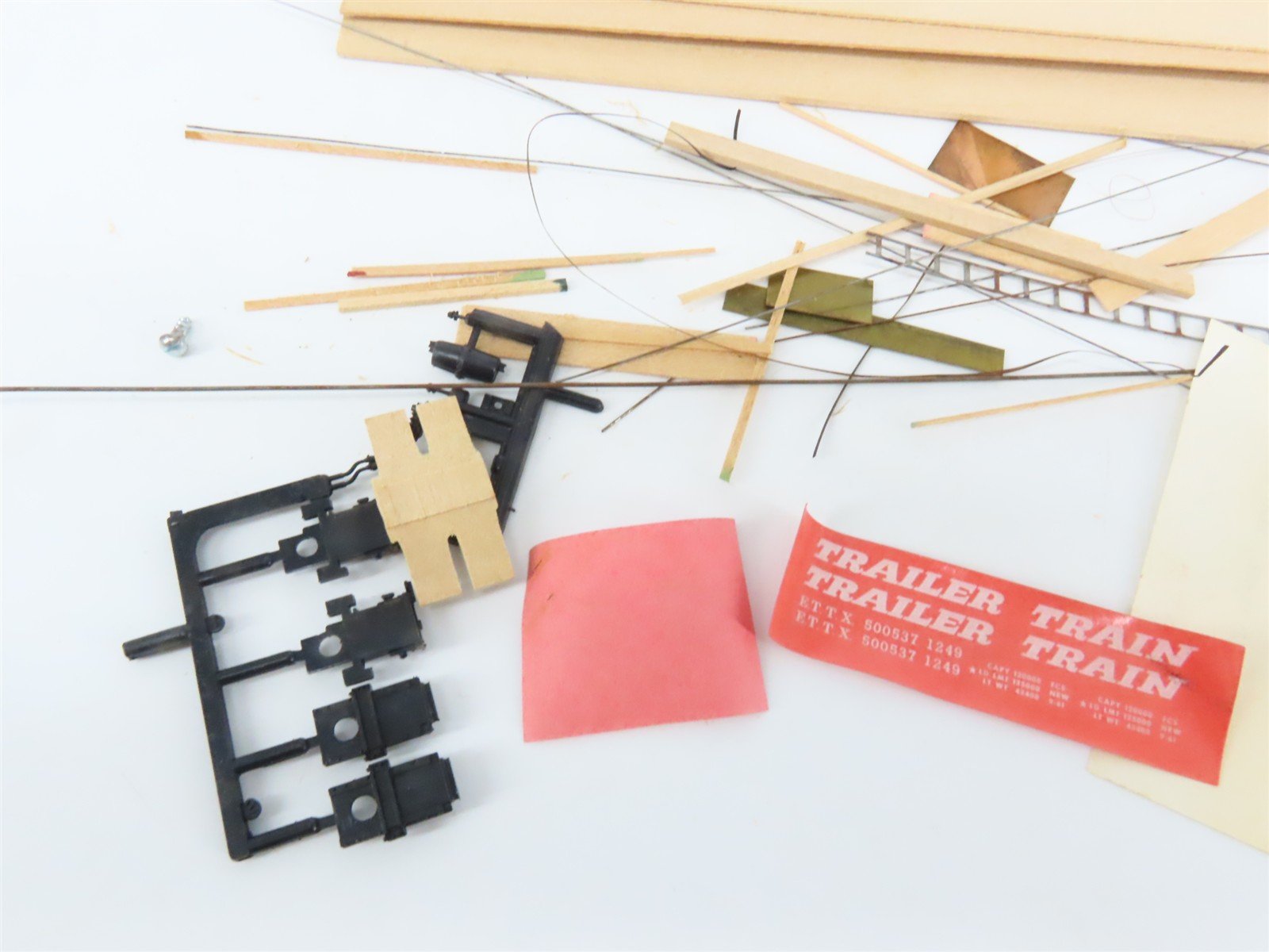 HO Quality Craft Models Kit P-2 ETTX PRR Pennsylvania 85' Tri-Level Auto Car
