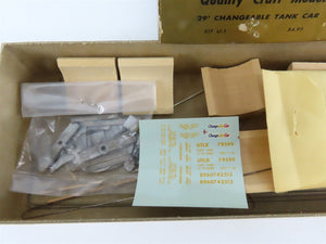 HO Scale Quality Craft Models Kit U-1 UTLX 29' Changeable Tank Car