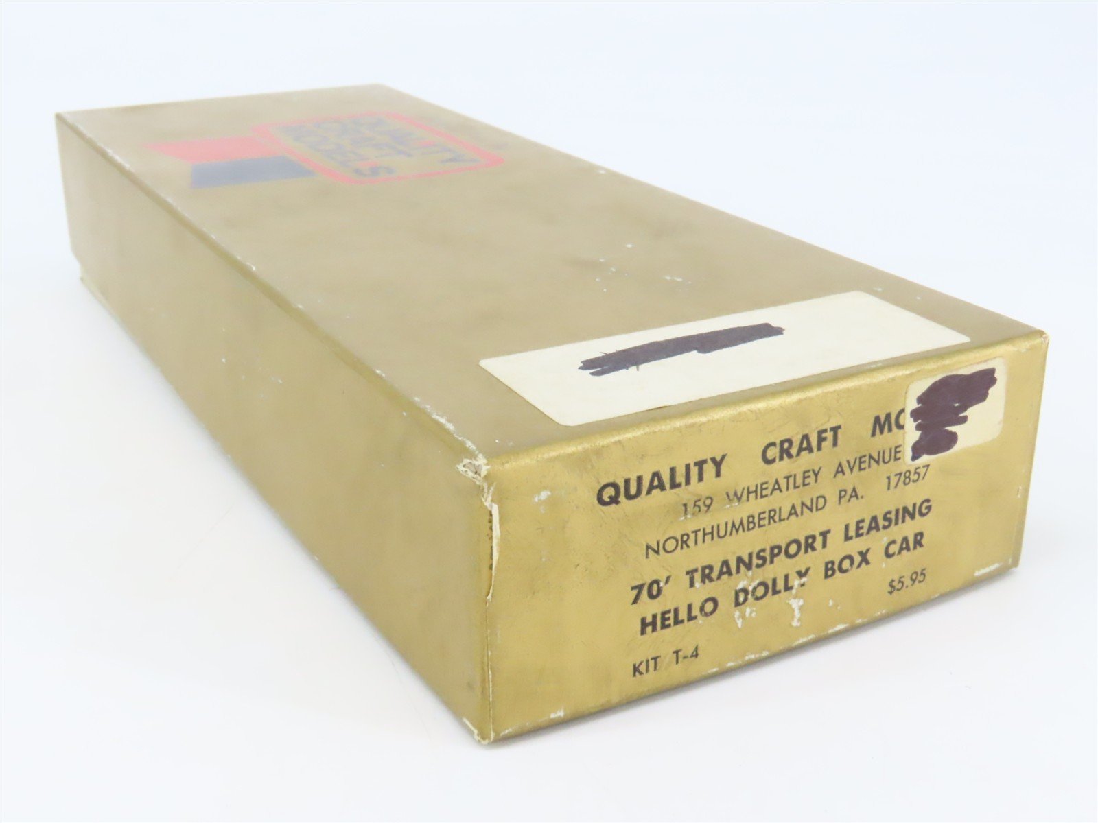 HO Scale Quality Craft Models Kit T-4 TLDX Hello Dolly 70' Box Car