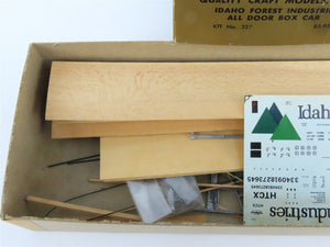 HO Scale Quality Craft Models Kit 327 HTCX Idaho Forest Industries Box Car