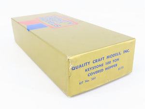 HO Scale Quality Craft Models Kit 360 KLW Keystone Locomotive Works 2-Bay Hopper