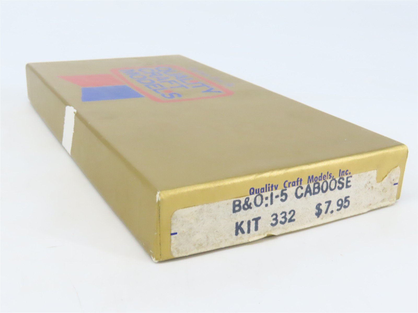 HO Scale Quality Craft Models Kit 332 B&O Baltimore & Ohio Railroad Caboose