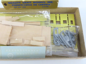HO Scale Quality Craft Models Brass Kit 358 PRR Pennsylvania Railroad Caboose