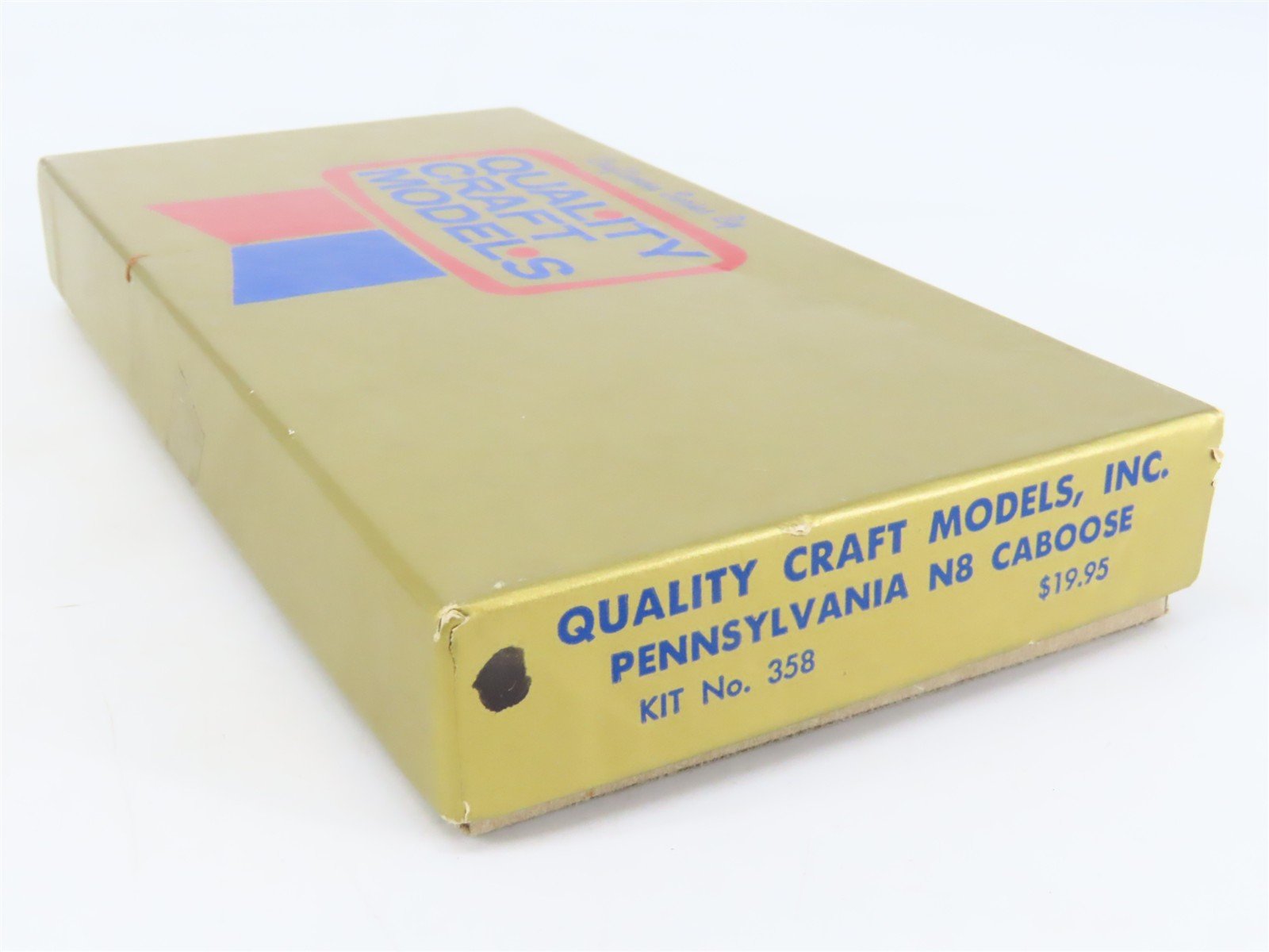 HO Scale Quality Craft Models Brass Kit 358 PRR Pennsylvania Railroad Caboose