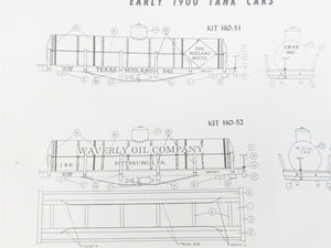 HO Scale La Belle Kit HO-51 TMRR Texas Midland Railroad Tank Car #542