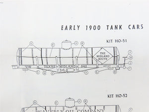 HO Scale La Belle Kit HO-52 WOCo Waverly Oil Company Tank Car #166