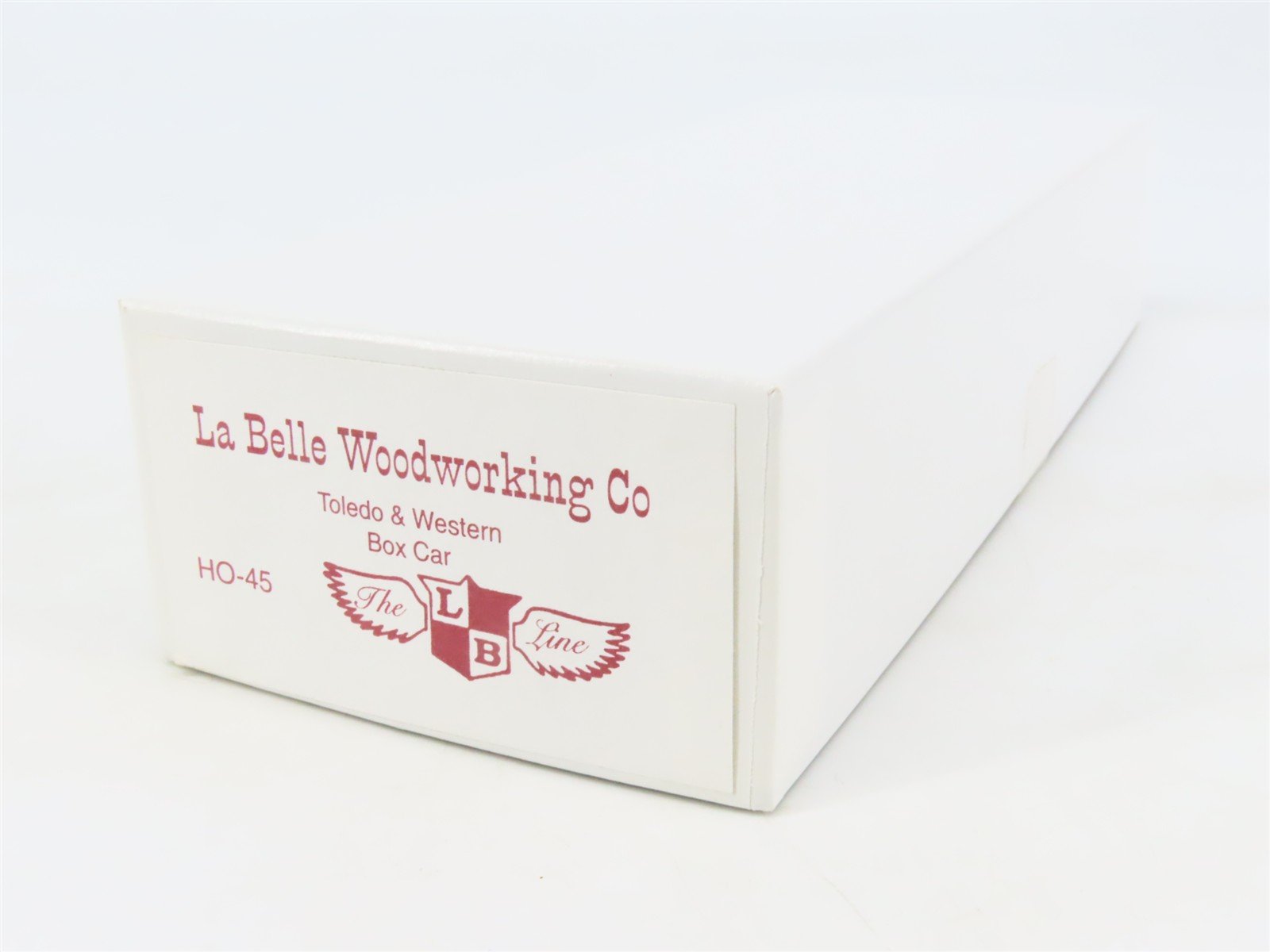 HO Scale La Belle Kit HO-45 T&W Toledo & Western Railway Box Car #203
