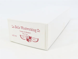 HO Scale La Belle Kit HO-45 T&W Toledo & Western Railway Box Car #203