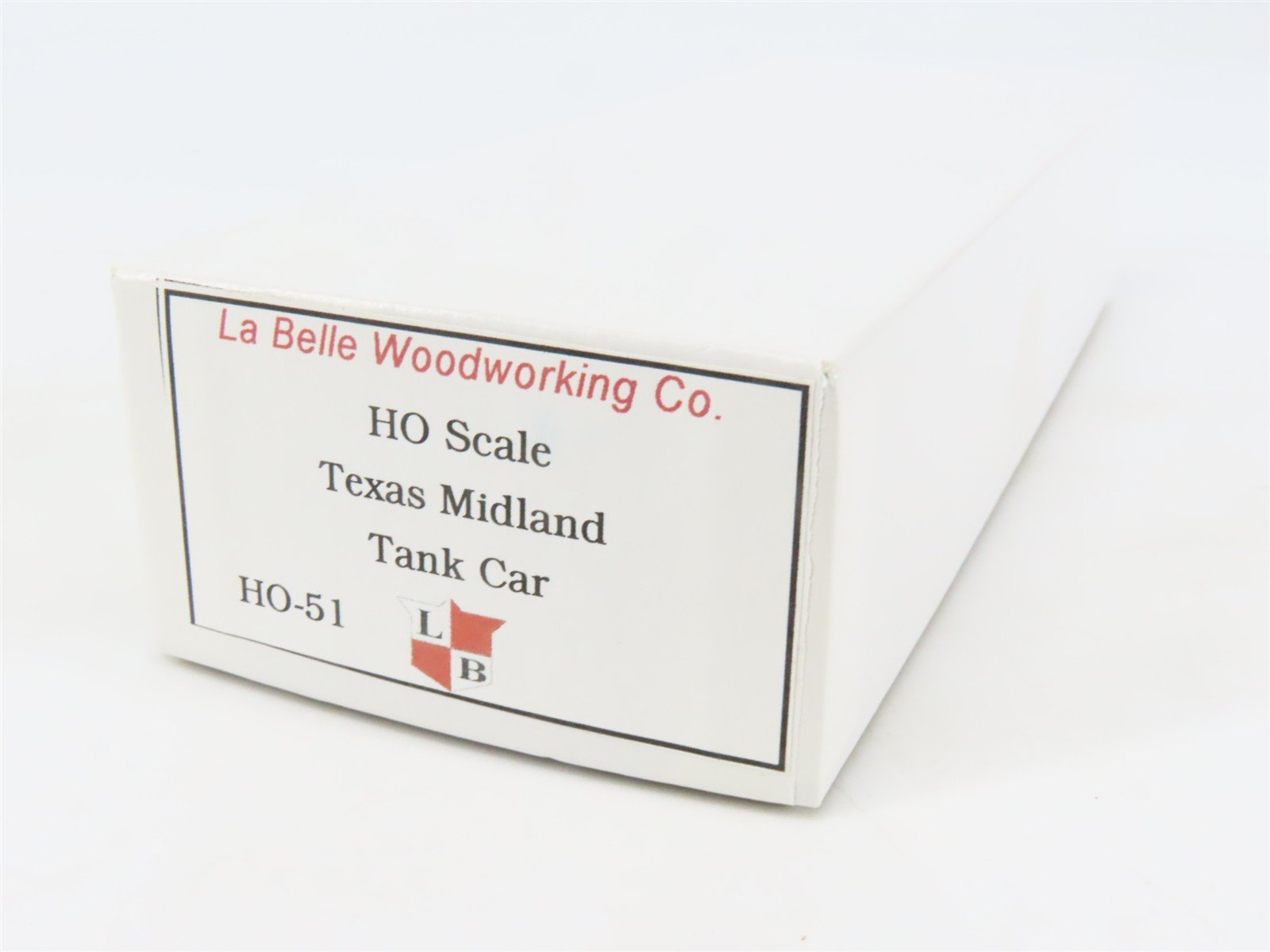 HO Scale La Belle Kit HO-51 TMRR Texas Midland Railroad Tank Car #542
