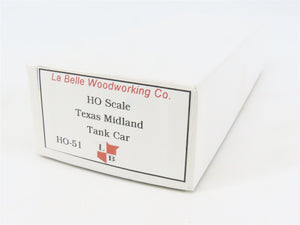 HO Scale La Belle Kit HO-51 TMRR Texas Midland Railroad Tank Car #542