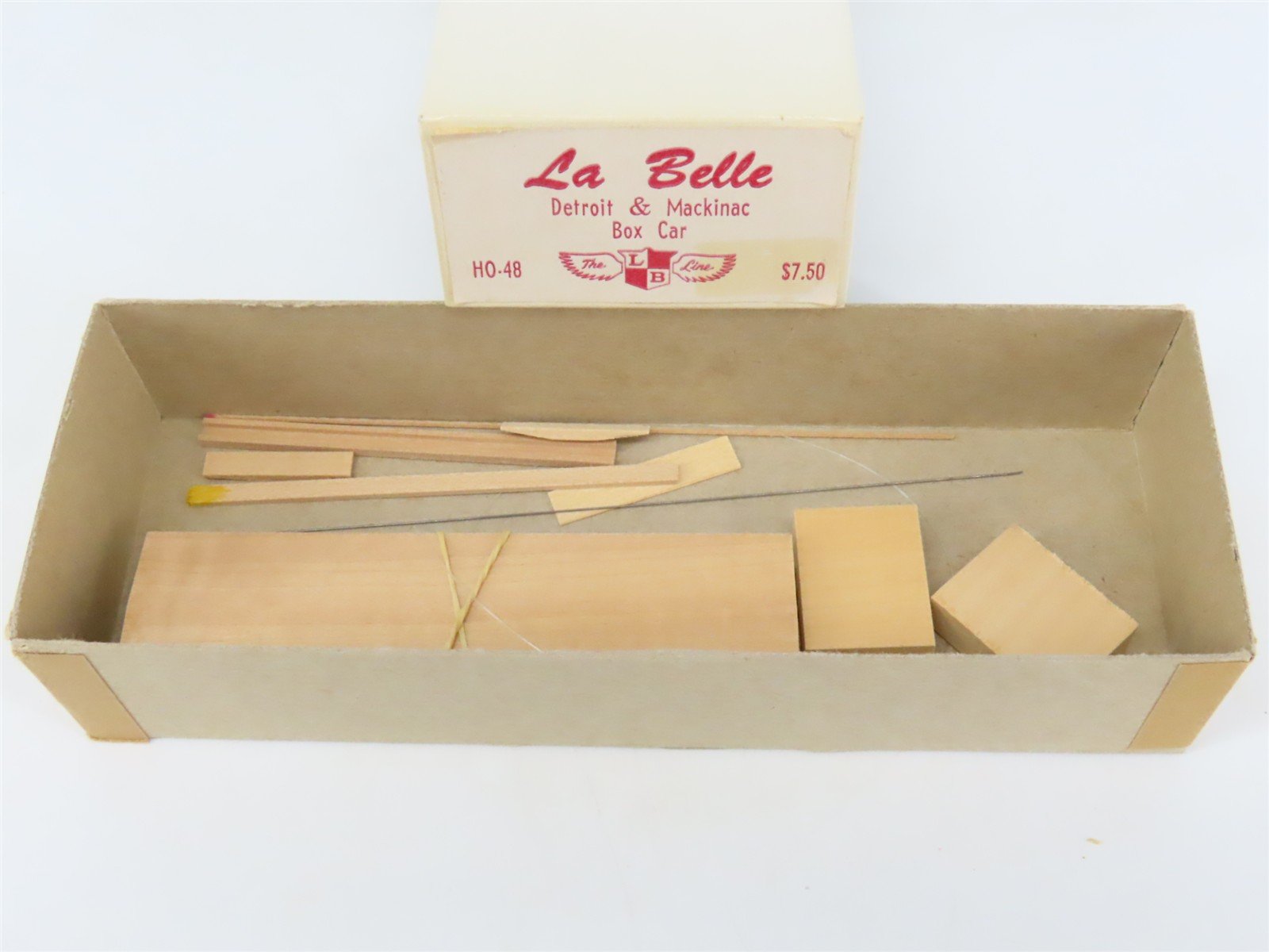 HO Scale La Belle Kit HO-48 D&MRY Detroit & Mackinac Railway Box Car