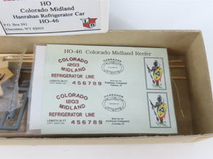 HO Scale La Belle Kit HO-46 CMRR Colorado Midland Hanrahan Reefer #1203