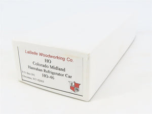 HO Scale La Belle Kit HO-46 CMRR Colorado Midland Hanrahan Reefer #1203