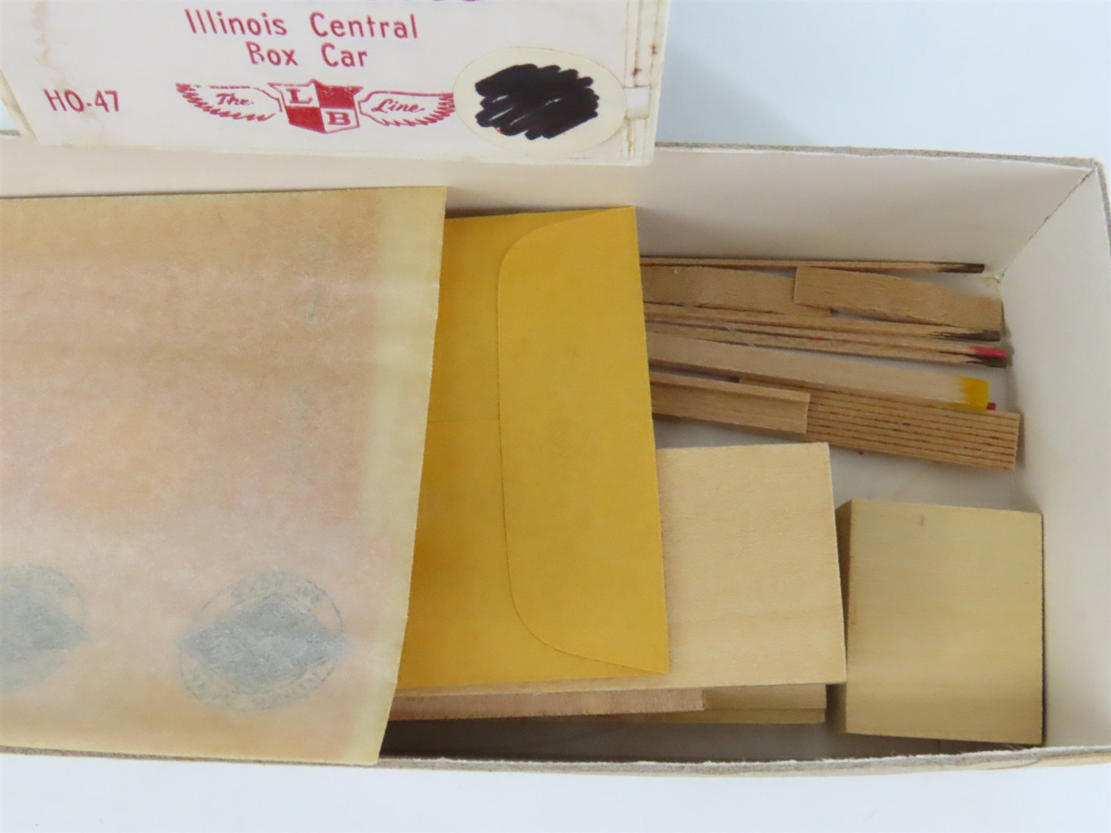 HO Scale La Belle Kit HO-47 ICRR Illinois Central Railroad Box Car #20603