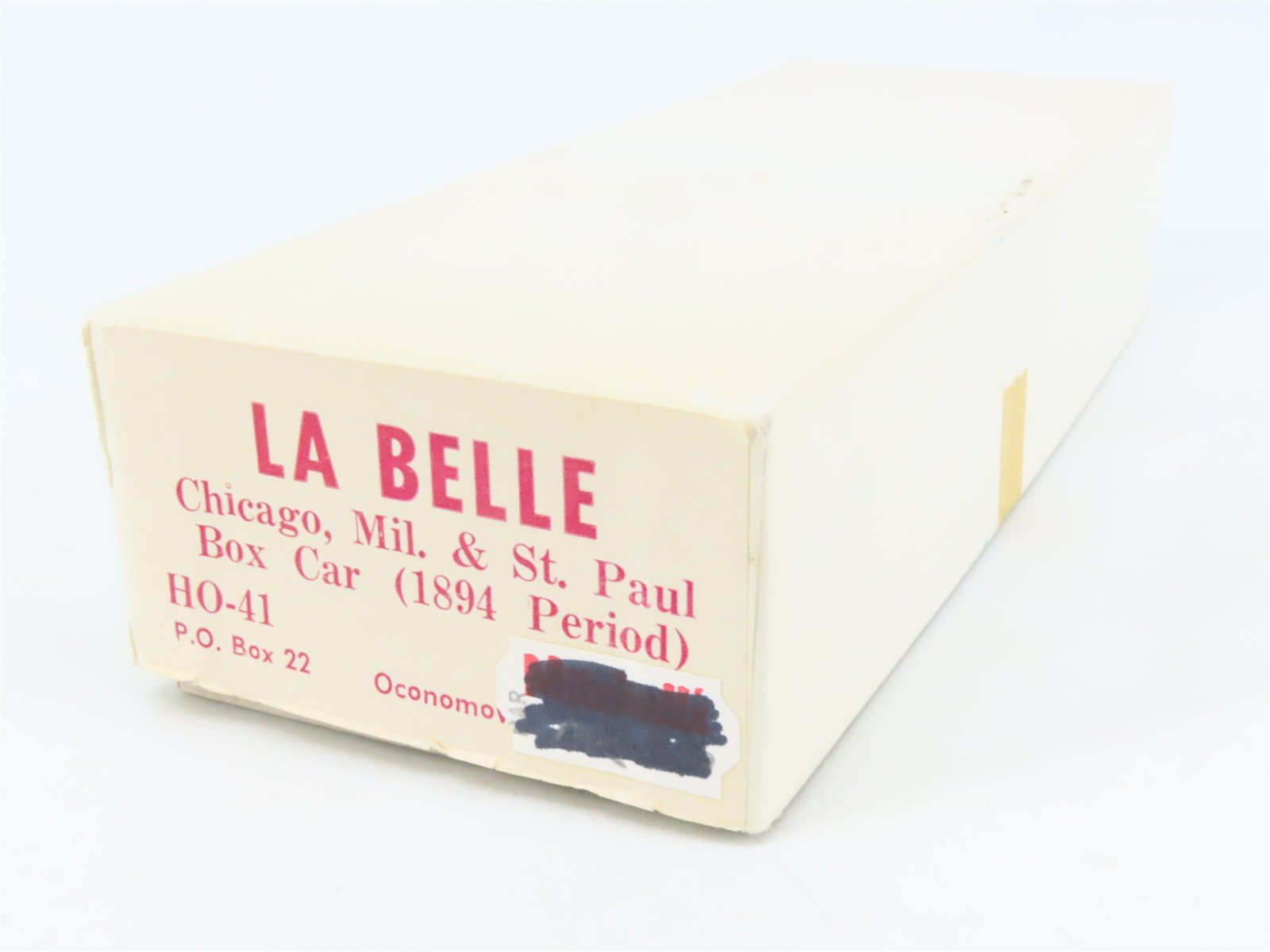 HO Scale La Belle Kit HO-41 CM&StP Chicago Milwaukee & St Paul Box Car #74530