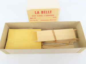 HO Scale La Belle Kit HO-43 SOO Line Caboose #105