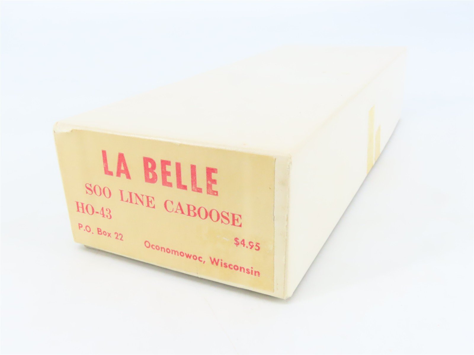 HO Scale La Belle Kit HO-43 SOO Line Caboose #105