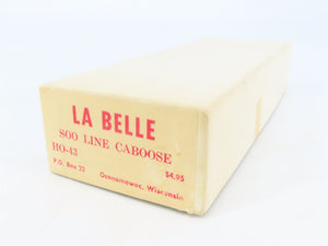 HO Scale La Belle Kit HO-43 SOO Line Caboose #105