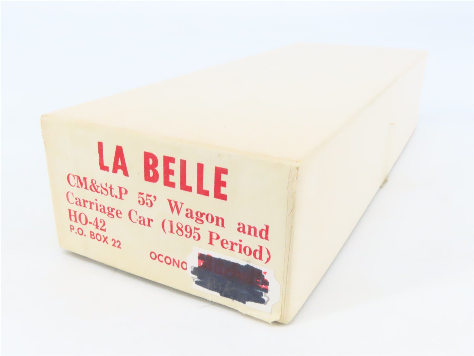 HO Scale La Belle Kit HO-42 CM&StP Chicago Milwaukee & St Paul Box Car #39930