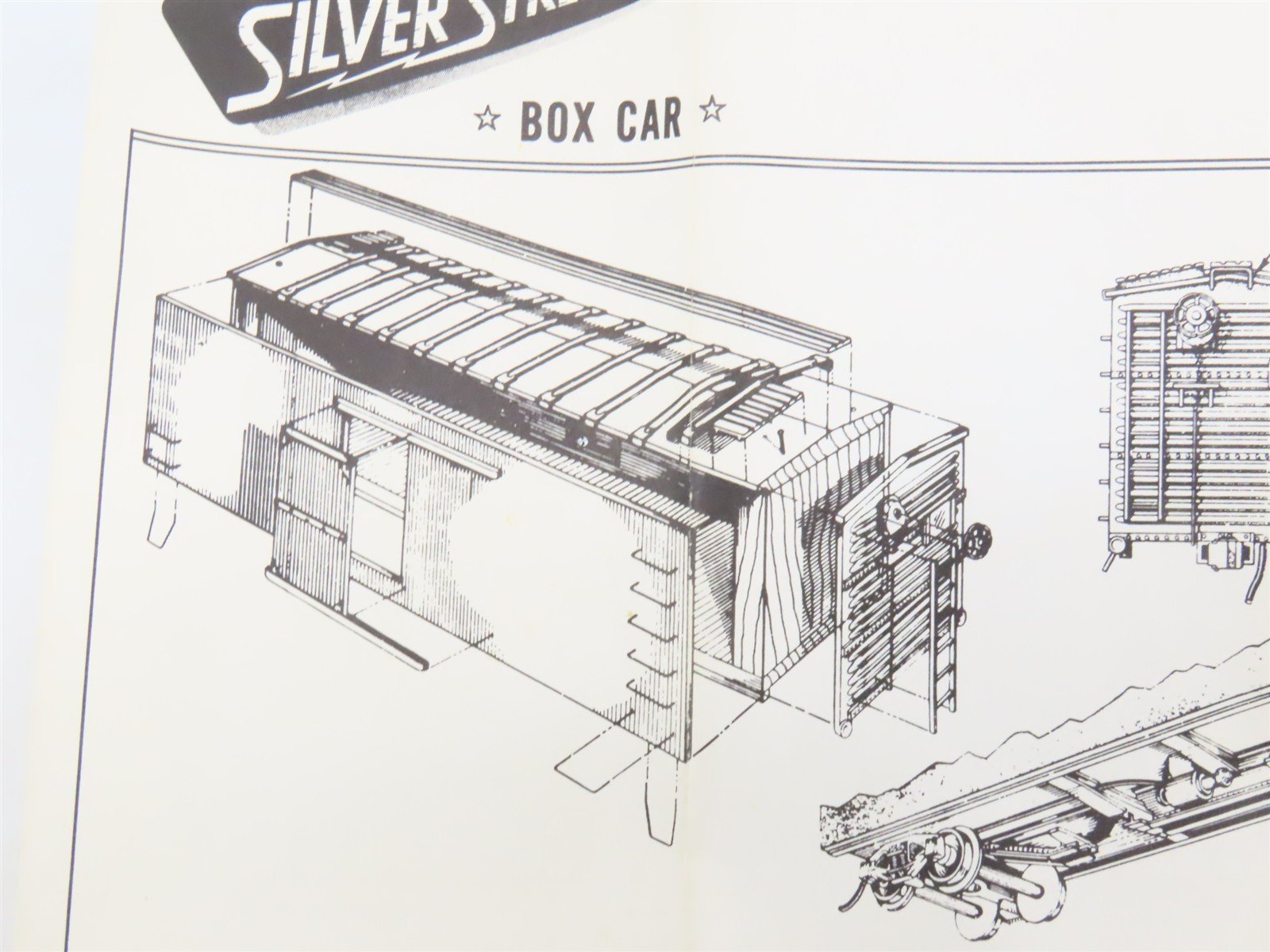 HO Scale Silver Streak Kit S217-395 GN Great Northern Single Door Box Car #23732
