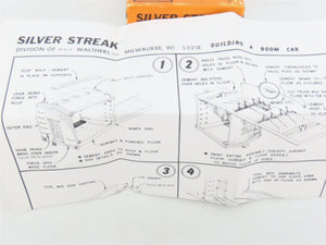 HO Scale Silver Streak Kit 929-805 MW Maintenance of Way Boom Car #725