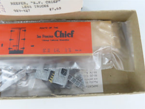 HO Scale Silver Streak Kit 929-427 SFRD Santa Fe Chief Reefer #26288